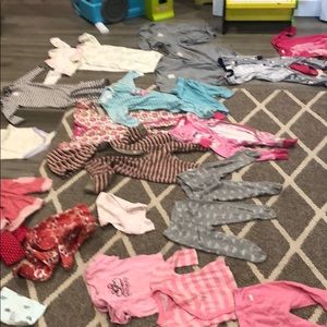 Organic baby clothing, size 3/6 to 18 months